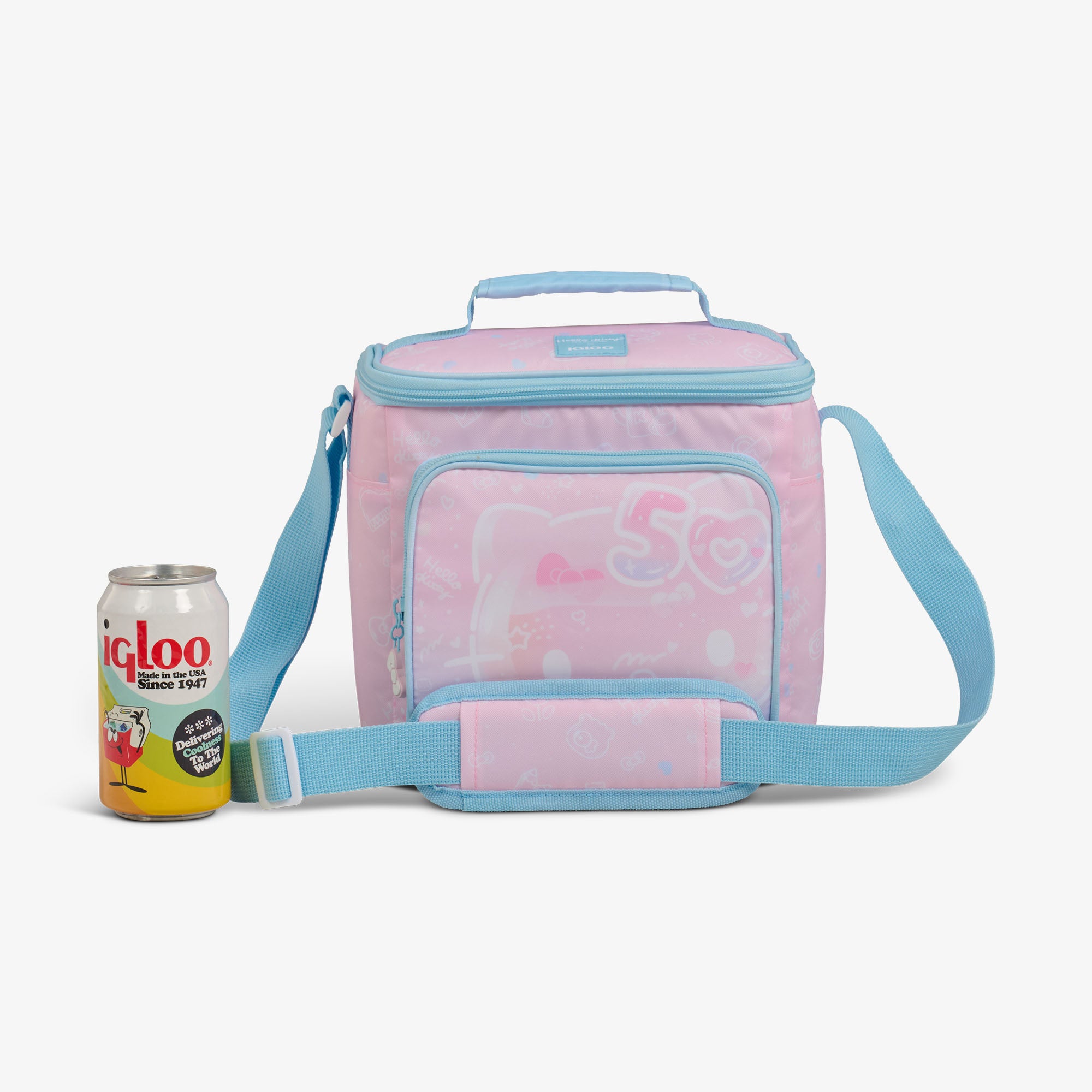 Hello Kitty® 50th Anniversary Square Lunch Cooler Bag - Image 7