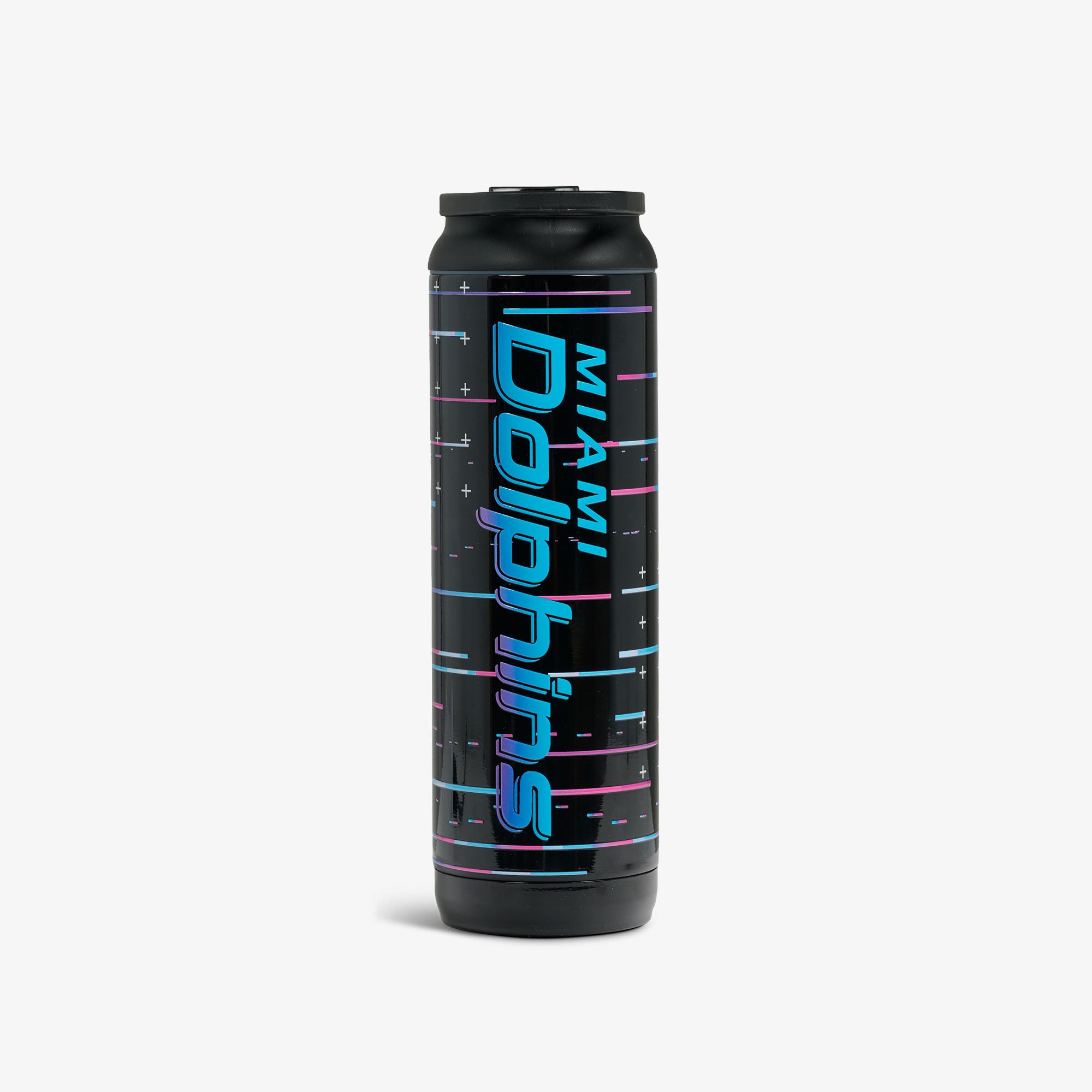NFL Neon Miami Dolphins 20 Oz Flip ‘n’ Sip Tumbler - Image 2