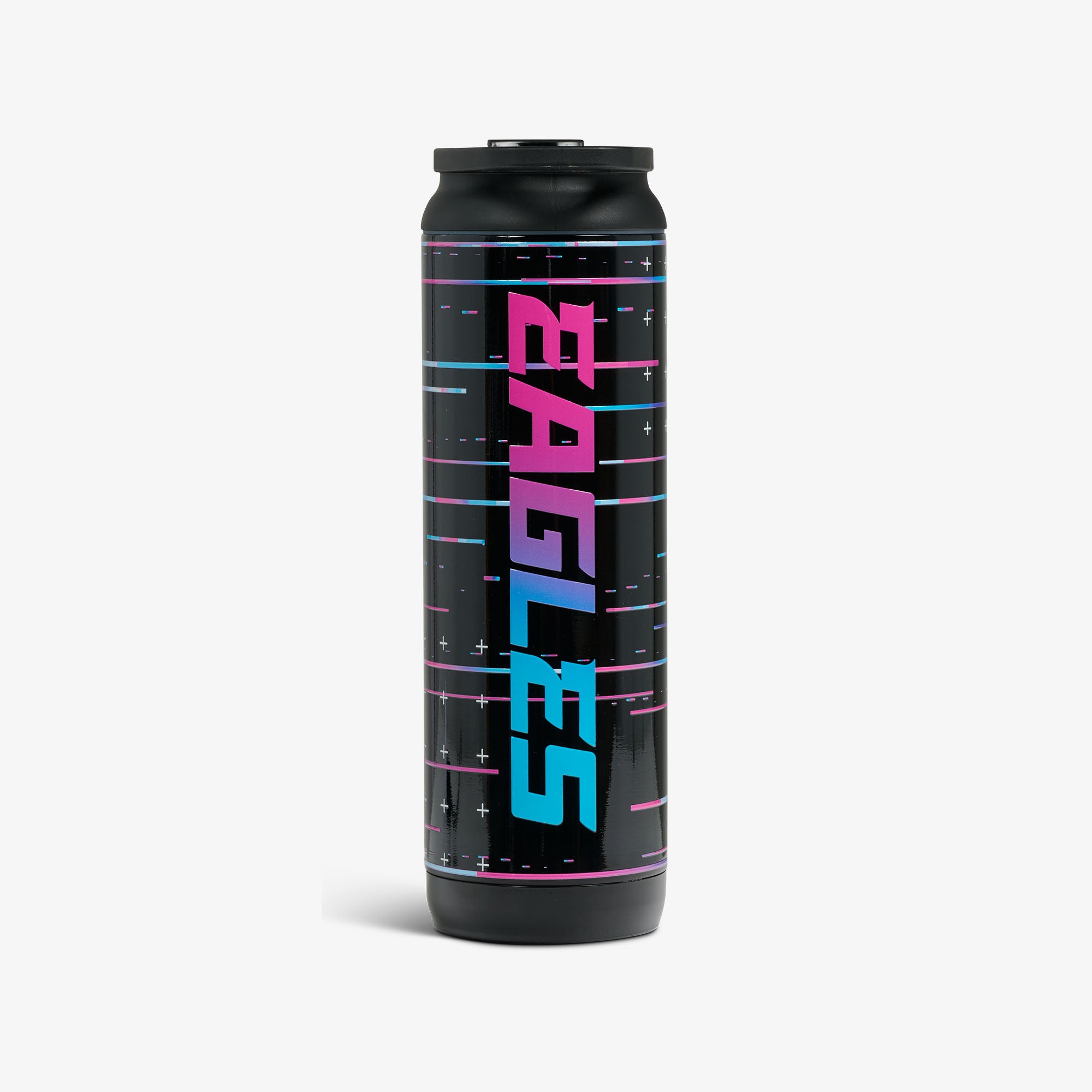 NFL Neon Philadelphia Eagles 20 Oz Flip ‘n’ Sip Tumbler - Image 2