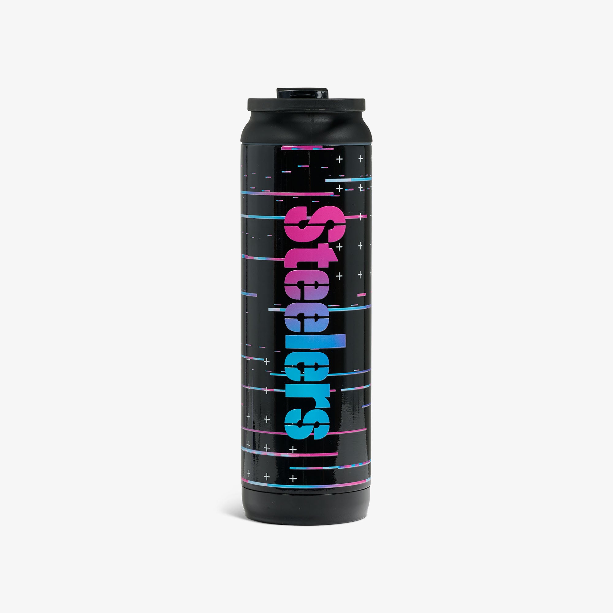 NFL Neon Pittsburgh Steelers 20 Oz Flip ‘n’ Sip Tumbler - Image 2