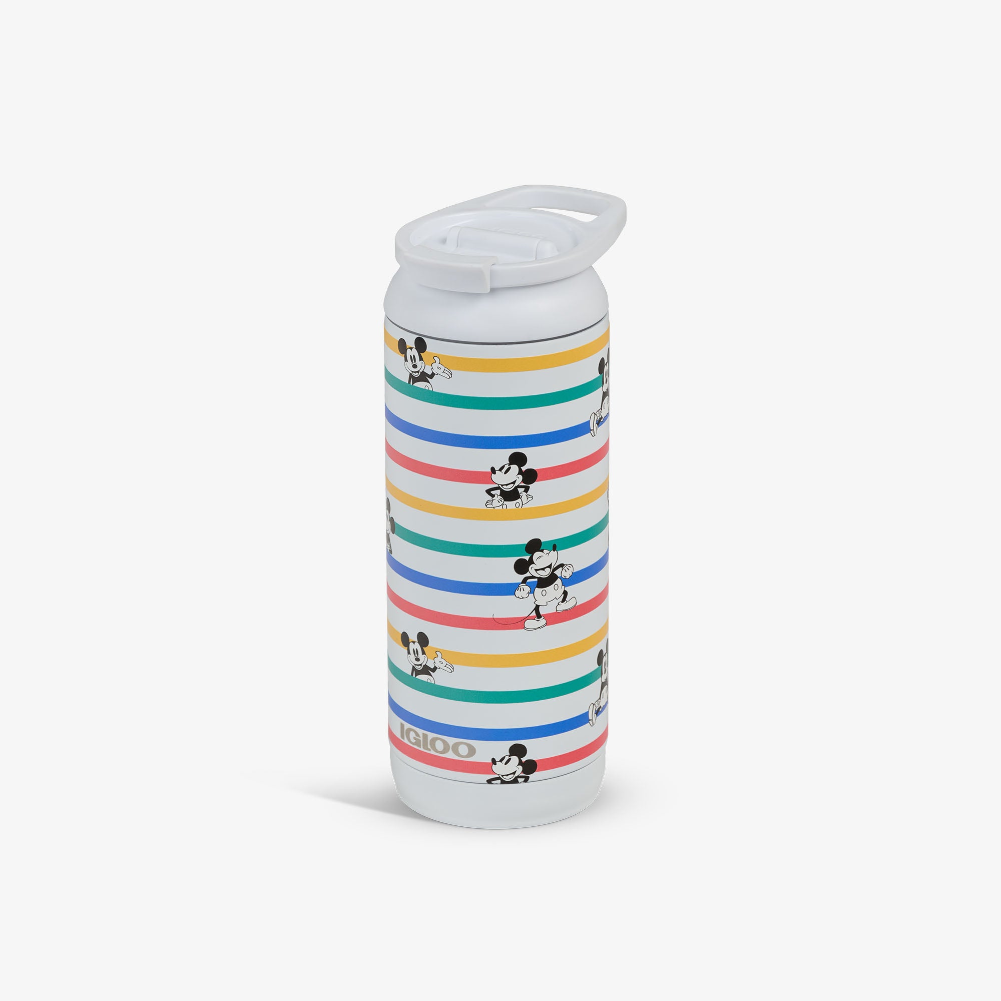 Disney Mickey Mouse Stripe 16 Oz Flip ‘n’ Sip Tumbler - Image 2