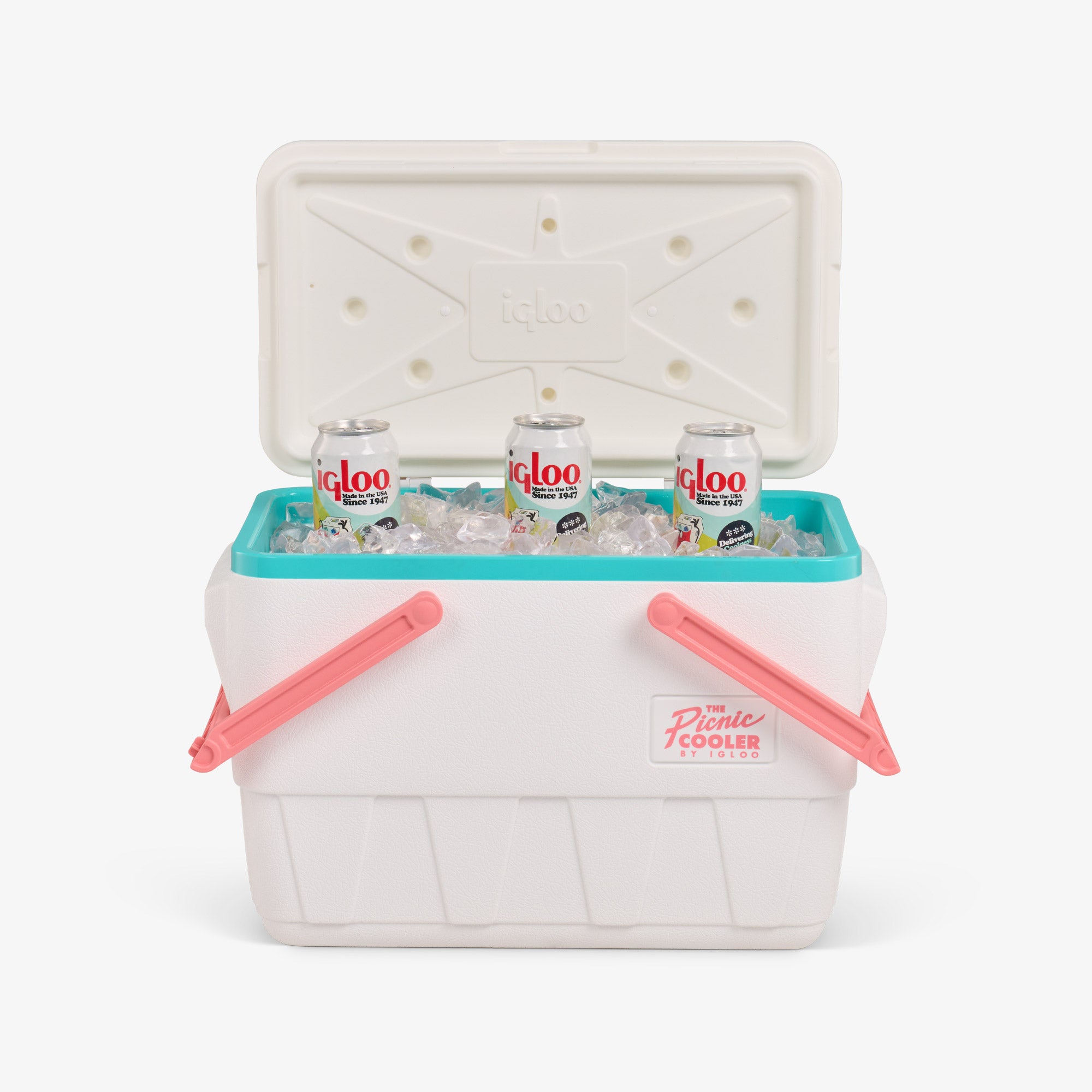 Retro Picnic Basket 25 Qt Cooler - Image 42