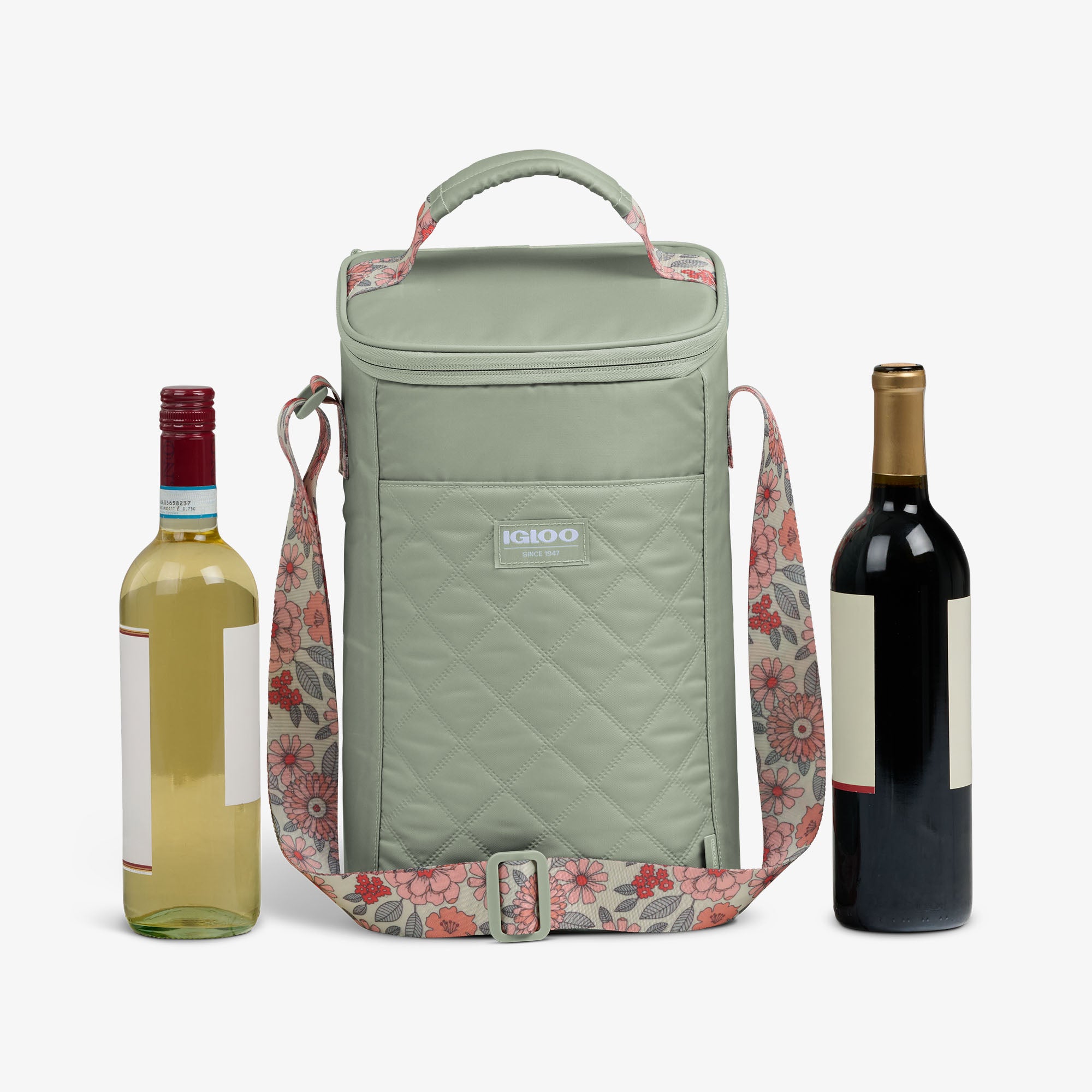 Floral MaxCold® DUO Vertical Crossbody Cooler Bag - Image 5
